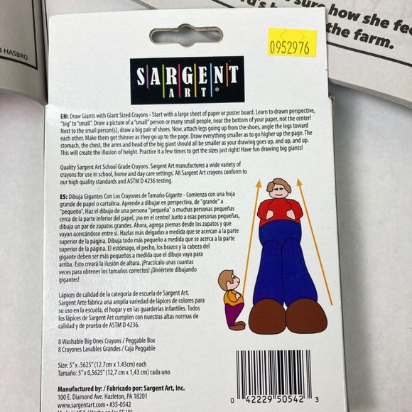 Little Pony  & Littlest Pet Shop Jumbo Coloring /Activity Book & Big Crayons New - Picture 3 of 5